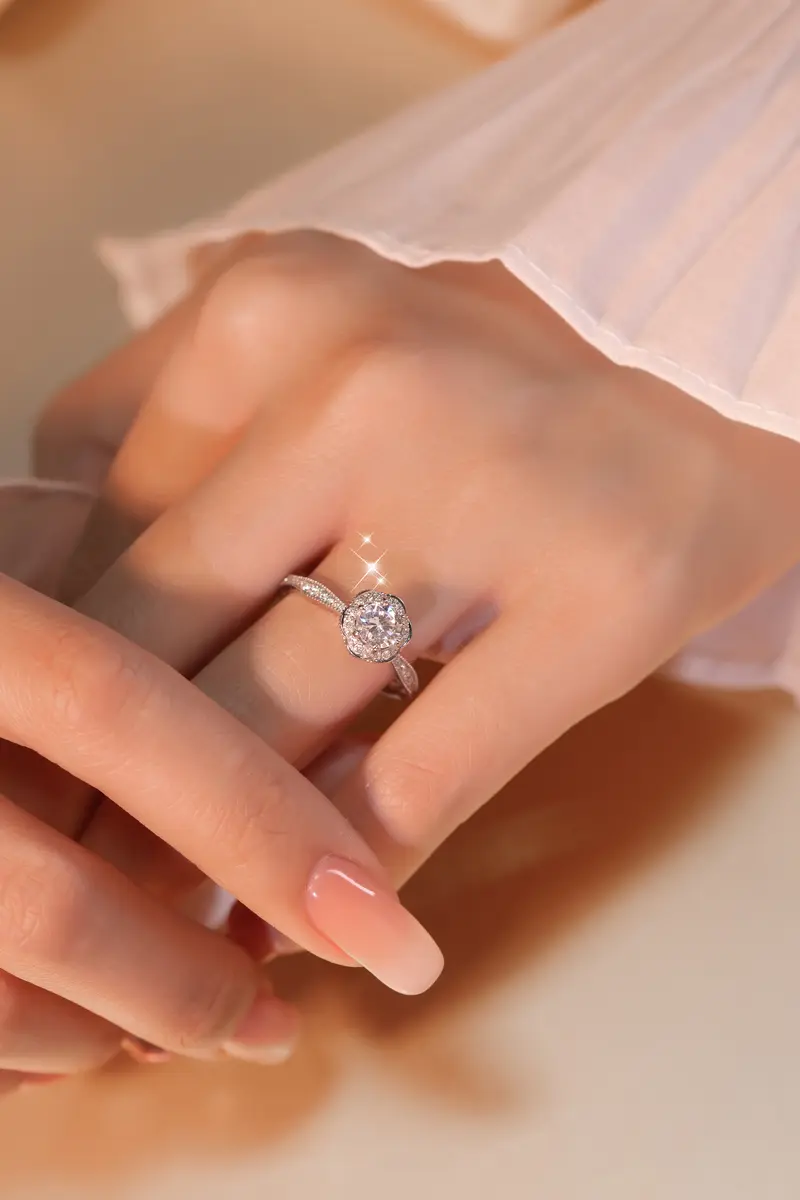 MEUSE 缪斯高级珠宝定制 订婚钻戒 乐佩公主 款式图片 4
