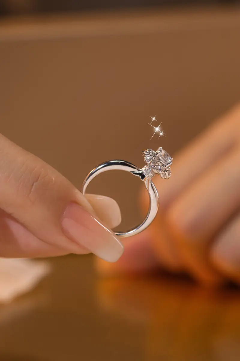 MEUSE 缪斯高级珠宝定制 订婚钻戒 捧花 款式图片 1