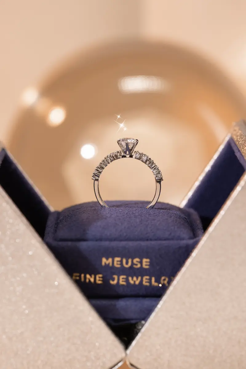 MEUSE 缪斯高级珠宝定制 订婚钻戒 星光 款式图片 2